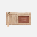 Carte Card Case in Metallic Leather – Gold Leaf