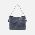 Render Shoulder Bag in Buffed Leather – Indigo Sky