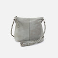 Lasso Medium Crossbody In Buffed Leather – Misty Harbor
