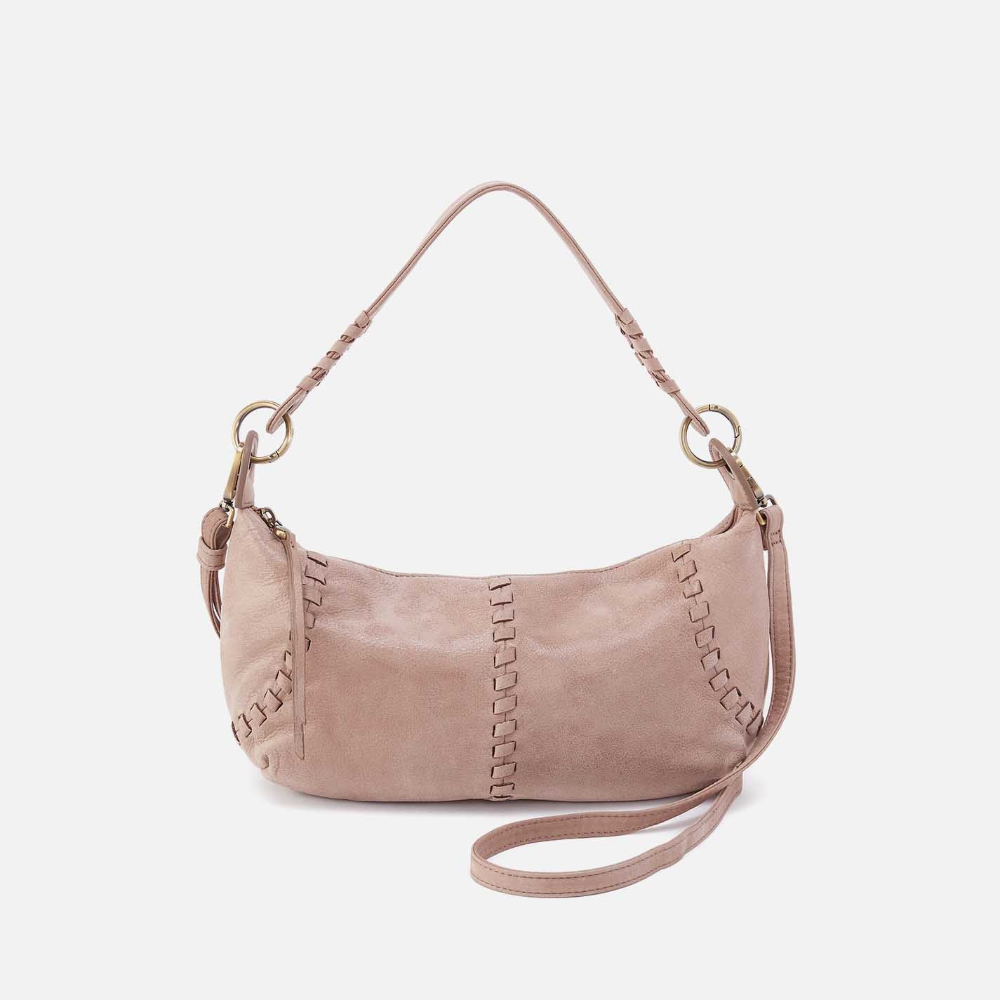 Opal Mini Shoulder in Buffed Leather – Hazel