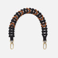 Petty Leather Link Strap in Pebbled Leather – Black