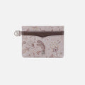 Charmed Card Case in Printed Leather – Mystic Bloom