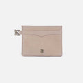 Charmed Card Case in Aniline Gloss Leather – Stone Gloss