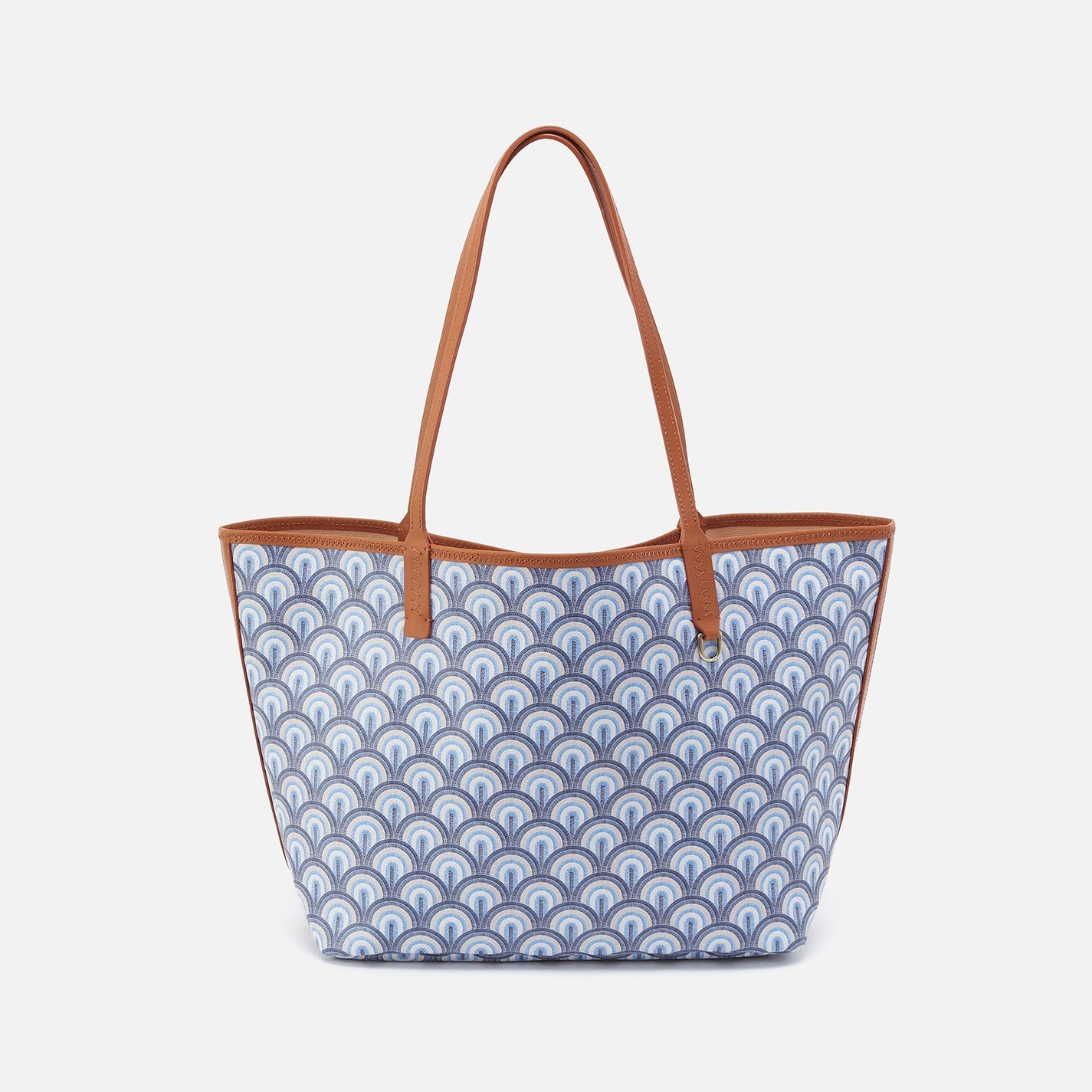 All That Tote In Coated Canvas – Soft Ocean