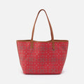 All That Tote In Coated Canvas – Red Journey Bandana