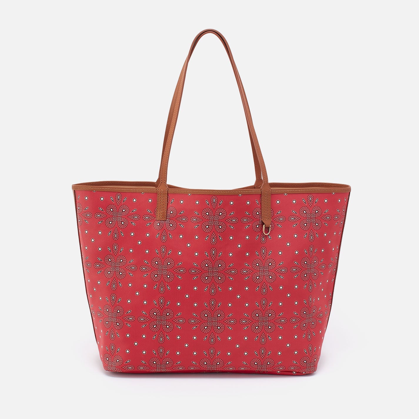 All That Tote Large In Coated Canvas – Red Journey Bandana