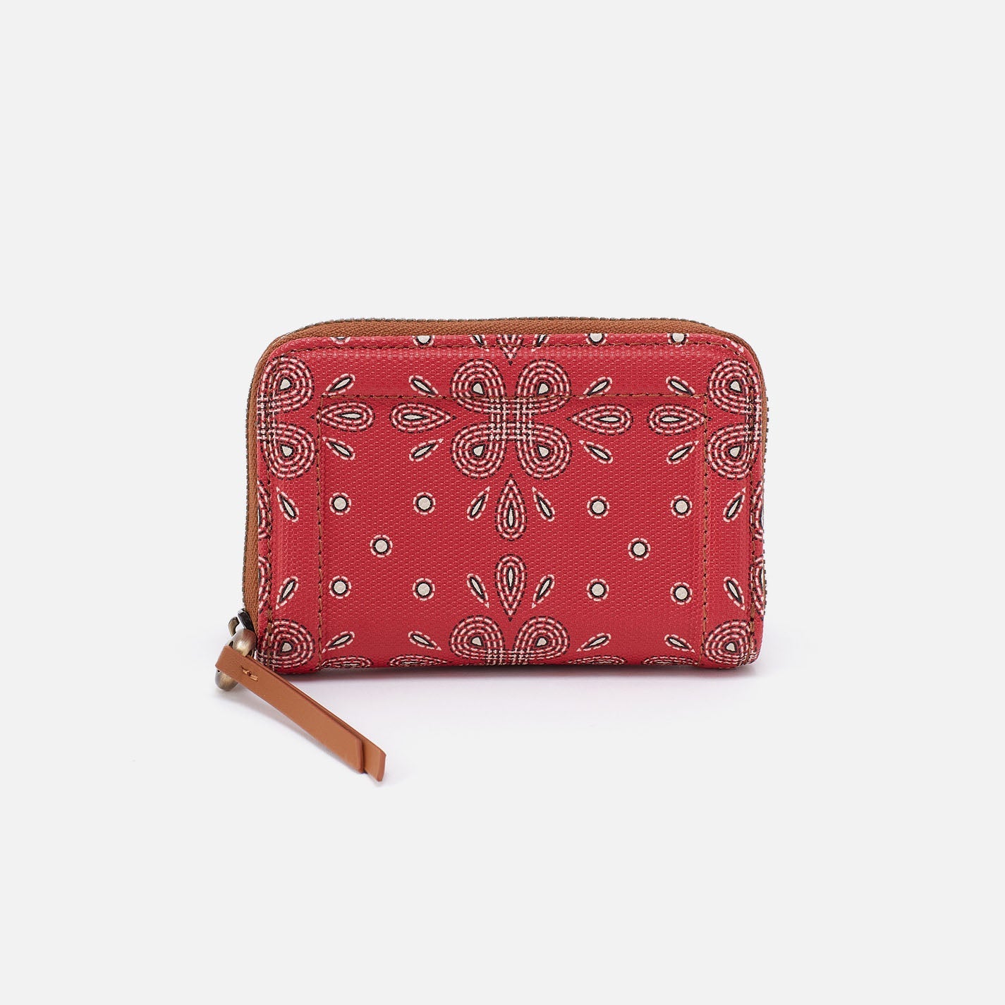 Soma Small Wallet In Coated Canvas – Red Journey Bandana