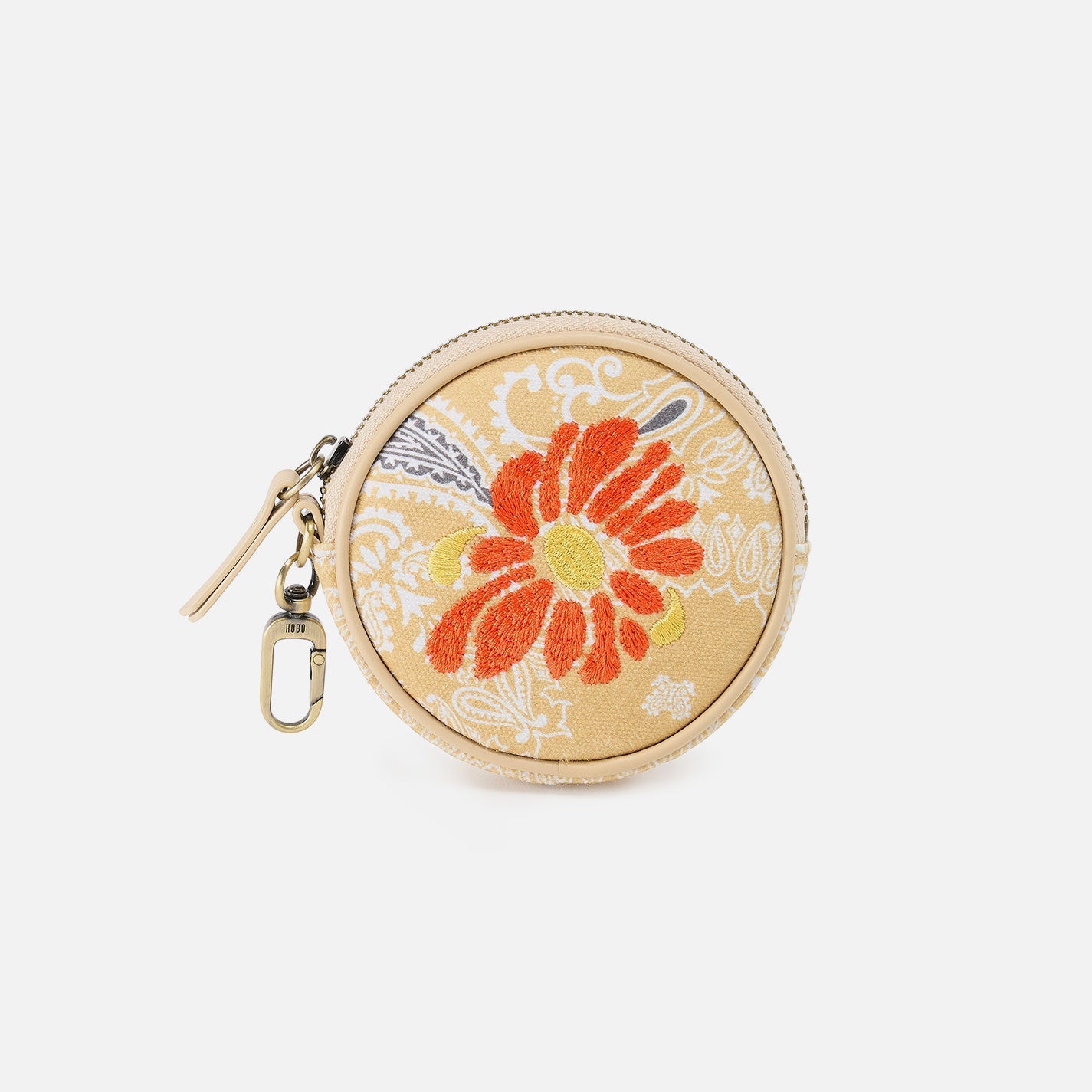 Revolve Bag Charm In Canvas – Sunset Bandana