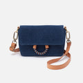 Sheila Swift Crossbody In Denim Fabric – Dark Denim