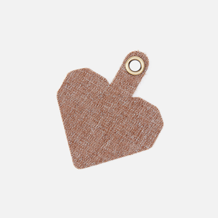 Phone Tether Tab in Fabric – Brown