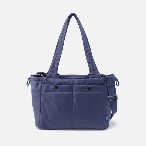 ALL IN ONE Tote in CaRefiber recycled nylon – Ocean