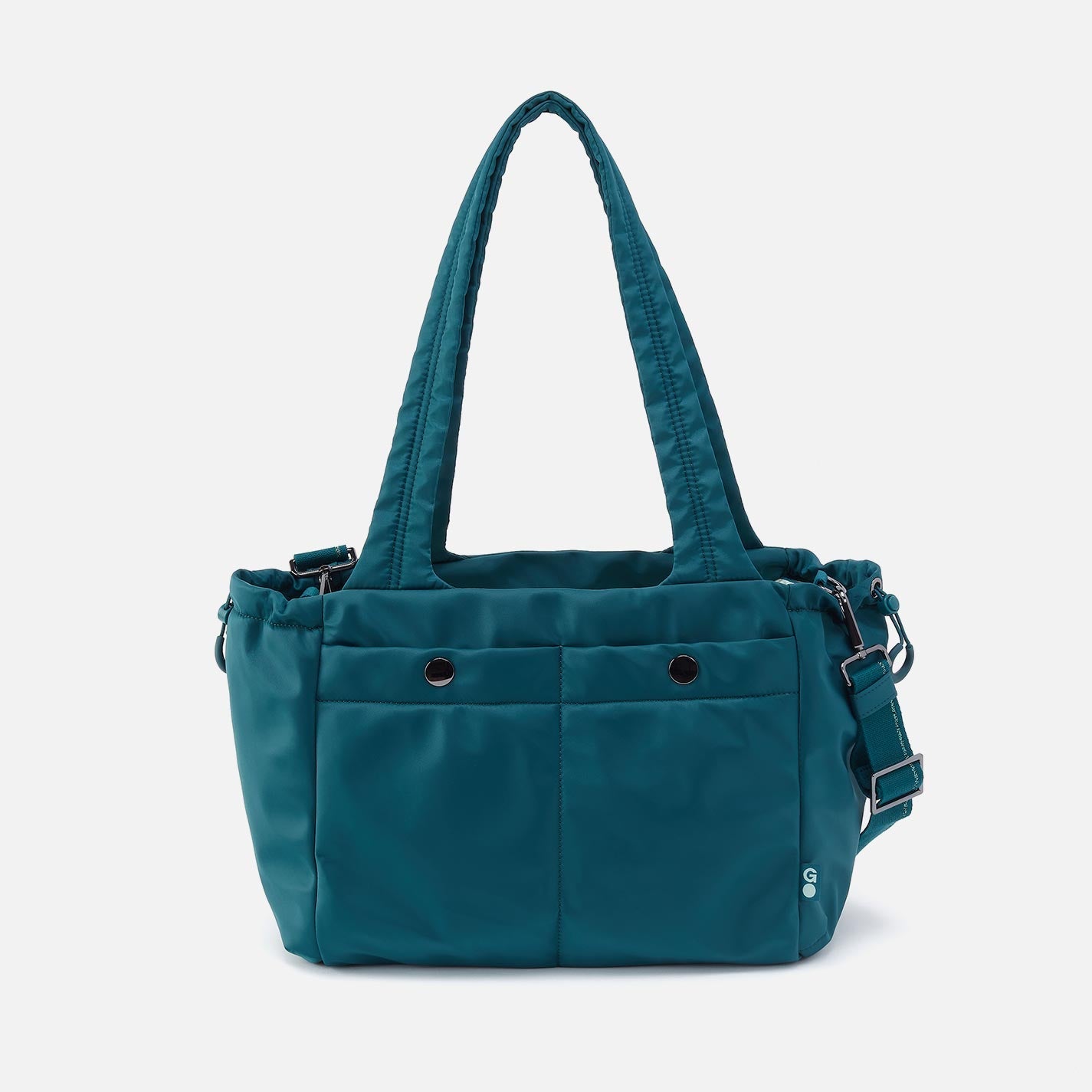 ALL IN ONE Tote in CaRefiber recycled nylon – Teal