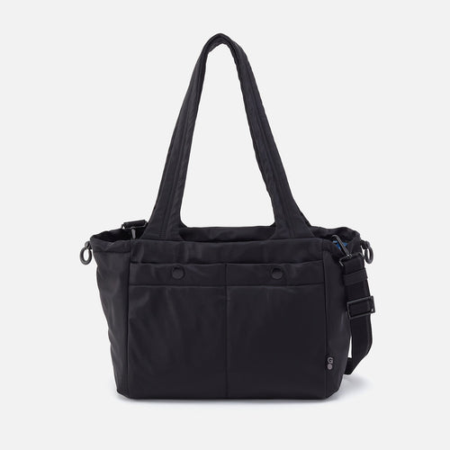 ALL IN ONE Tote in CaRefiber recycled nylon – Jet