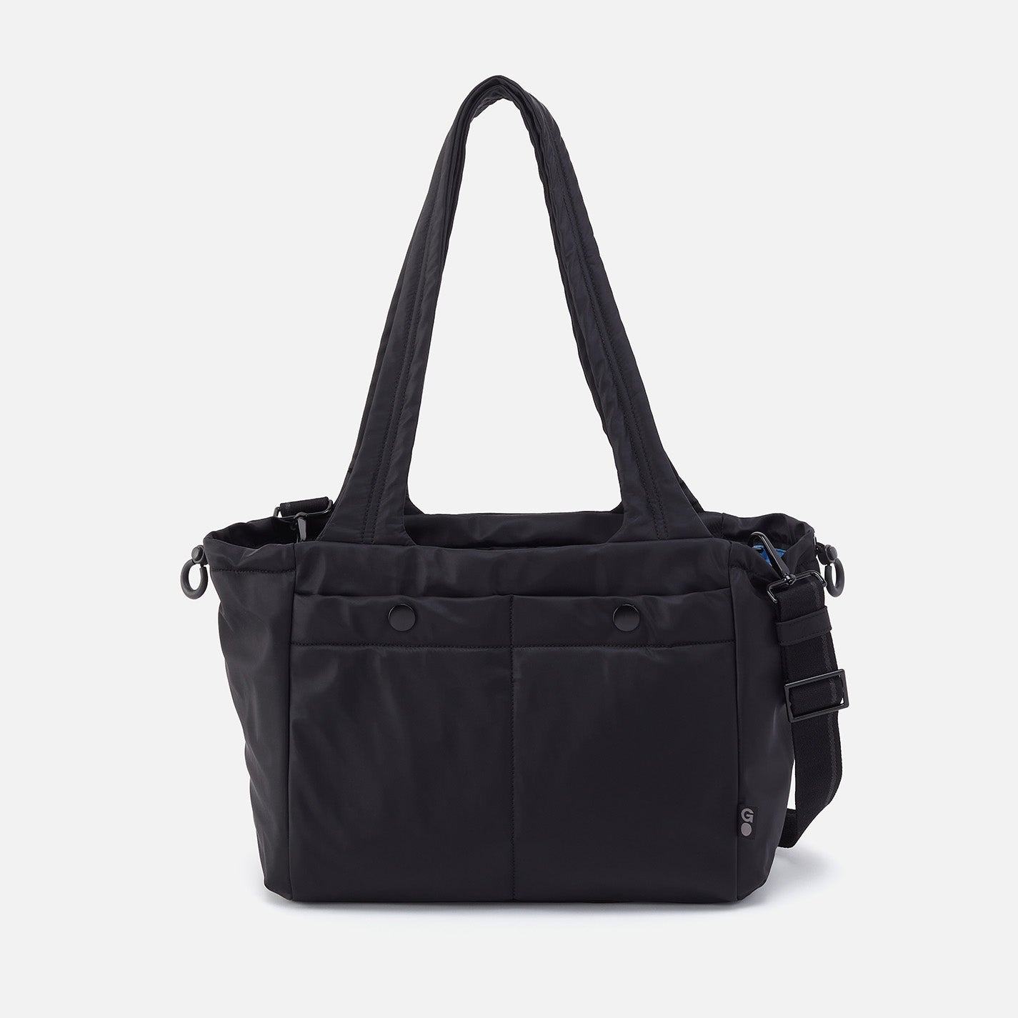 ALL IN ONE Tote in CaRefiber recycled nylon – Jet