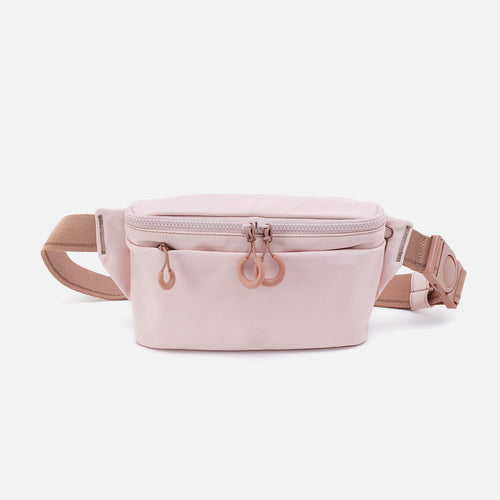 BE HOLD Belt Bag in CaRefiber recycled nylon – Lotus