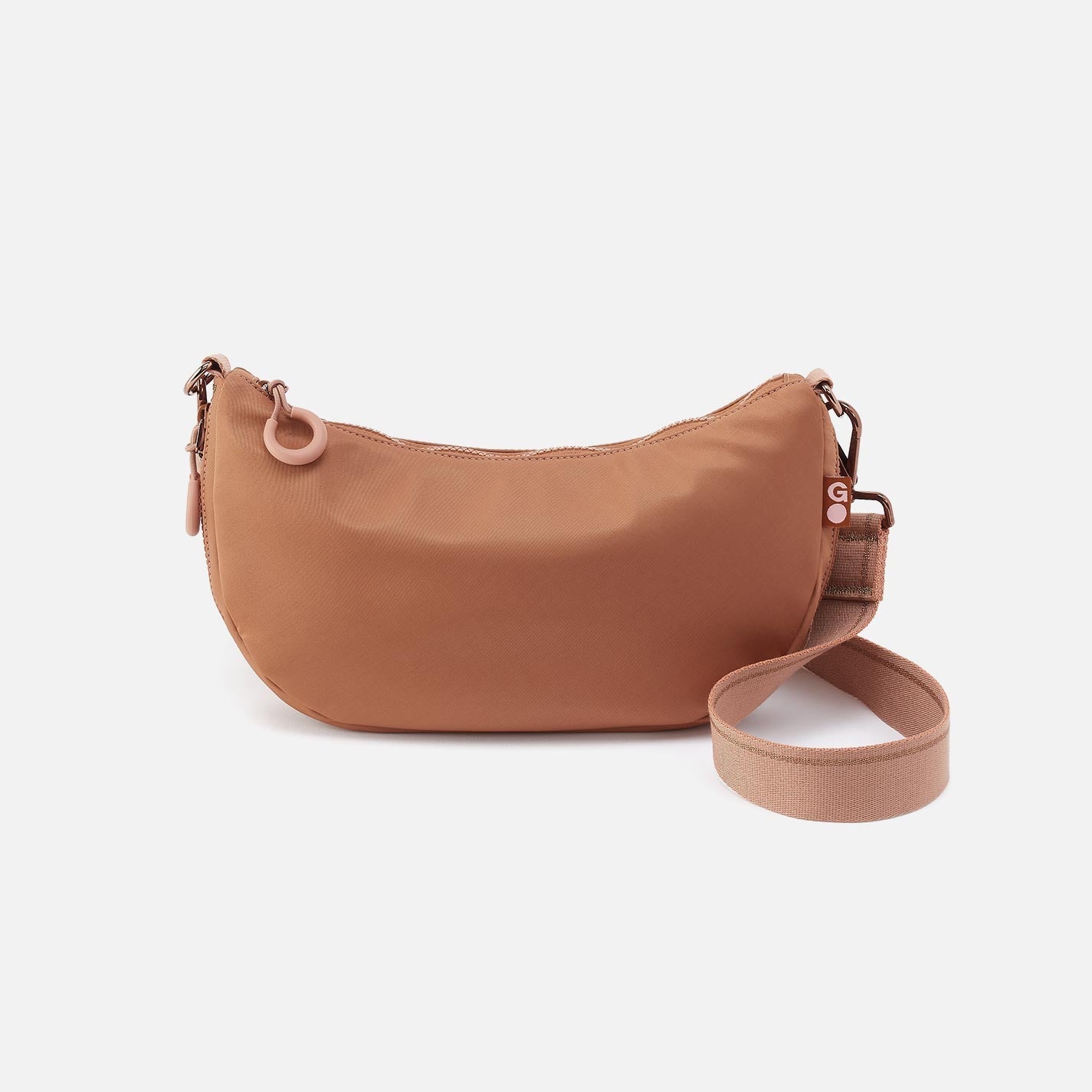 EVERY WEAR Crossbody in CaRefiber recycled nylon – Dune
