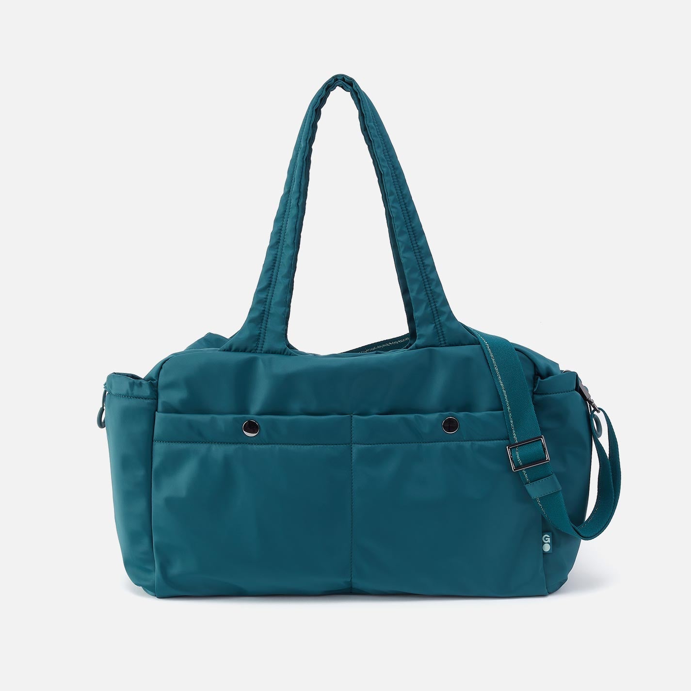 GET AWAY Duffle in CaRefiber recycled nylon – Teal