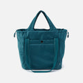 PLACES TO GO Tote in CaRefiber recycled nylon – Teal