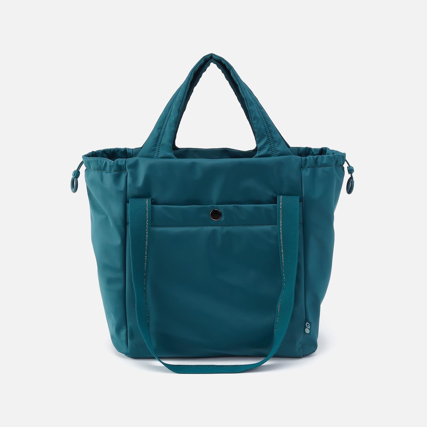 PLACES TO GO Tote in CaRefiber recycled nylon – Teal