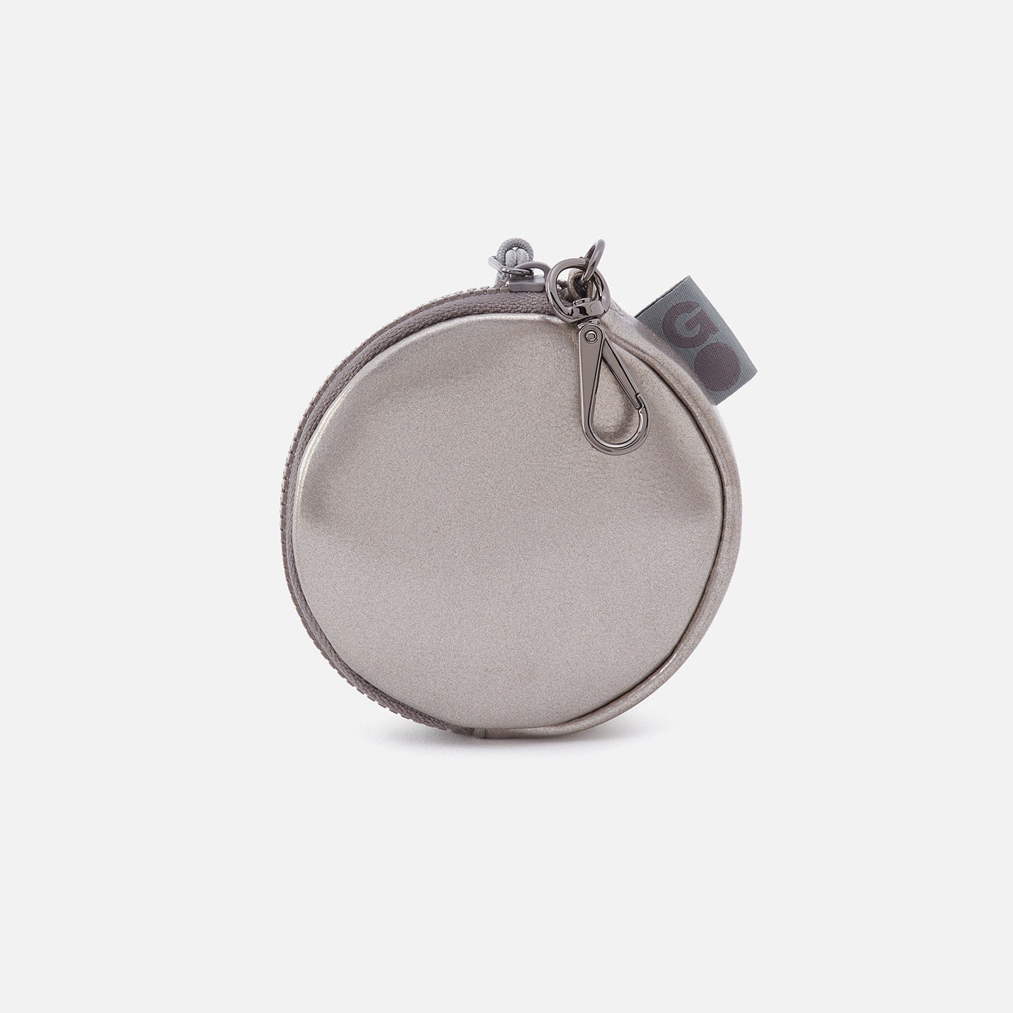 TAG ALONG Clip-on in EverShine nylon – Quicksilver Metallic