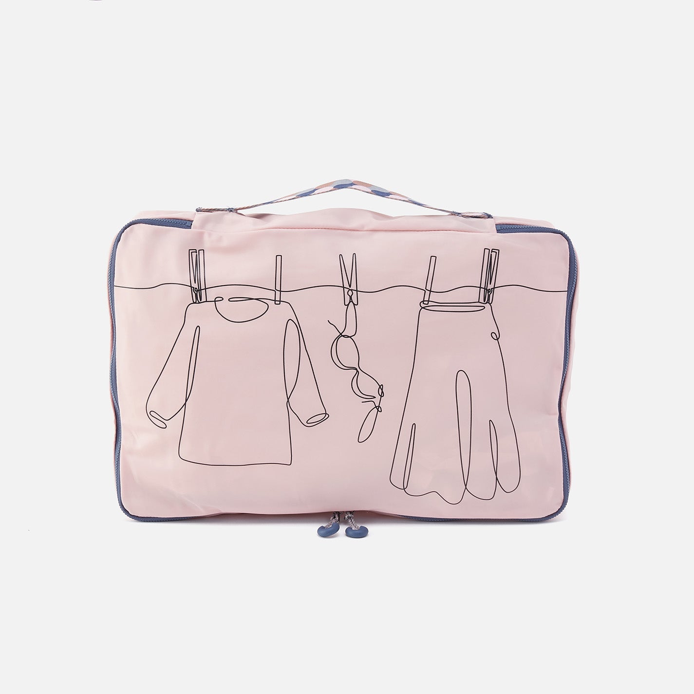 SET TO GO Packing Cube Large in CaRefiber recycled nylon – Lotus