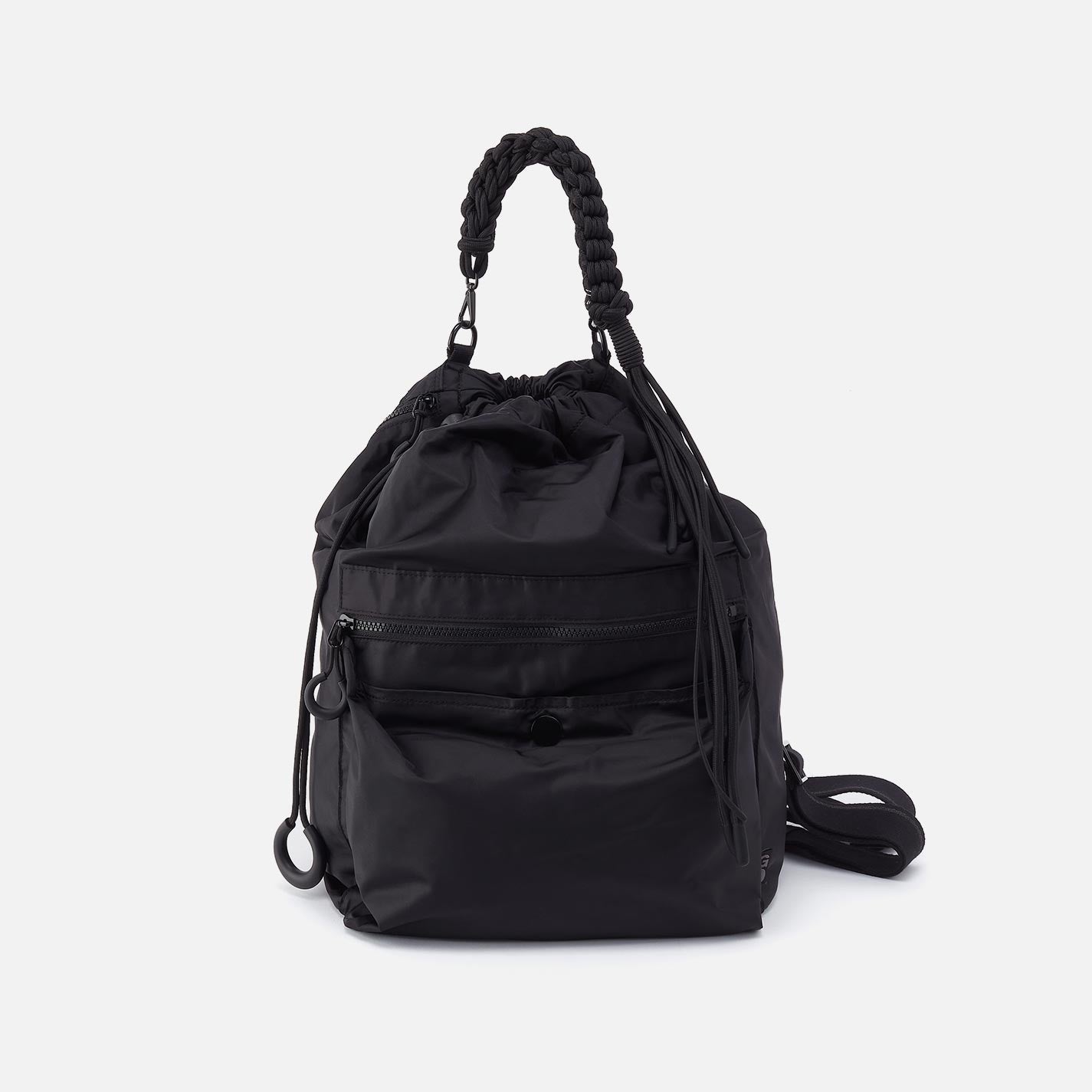 LIFE’S A CINCH Backpack in CaRefiber recycled nylon – Jet
