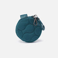TAG ALONG Quilted Clip-On in CaRefiber recycled nylon – Teal