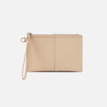 Vida Small Pouch in Micro Pebbled Leather – Almond