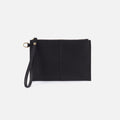 Vida Small Pouch in Micro Pebbled Leather – Black