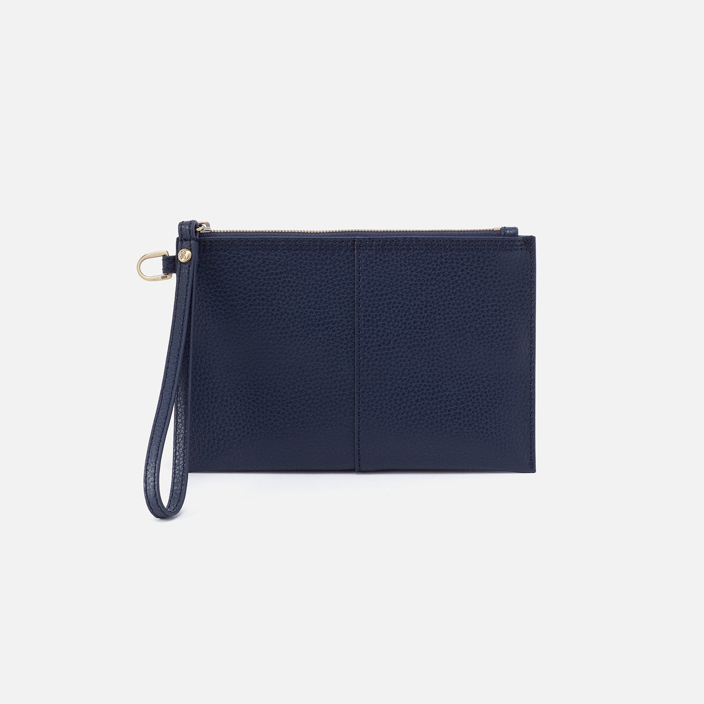 Vida Small Pouch in Micro Pebbled Leather – Mood Indigo