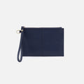 Vida Small Pouch in Micro Pebbled Leather – Mood Indigo