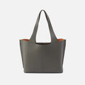 Vida Tote in Micro Pebbled Leather – Desert Palm