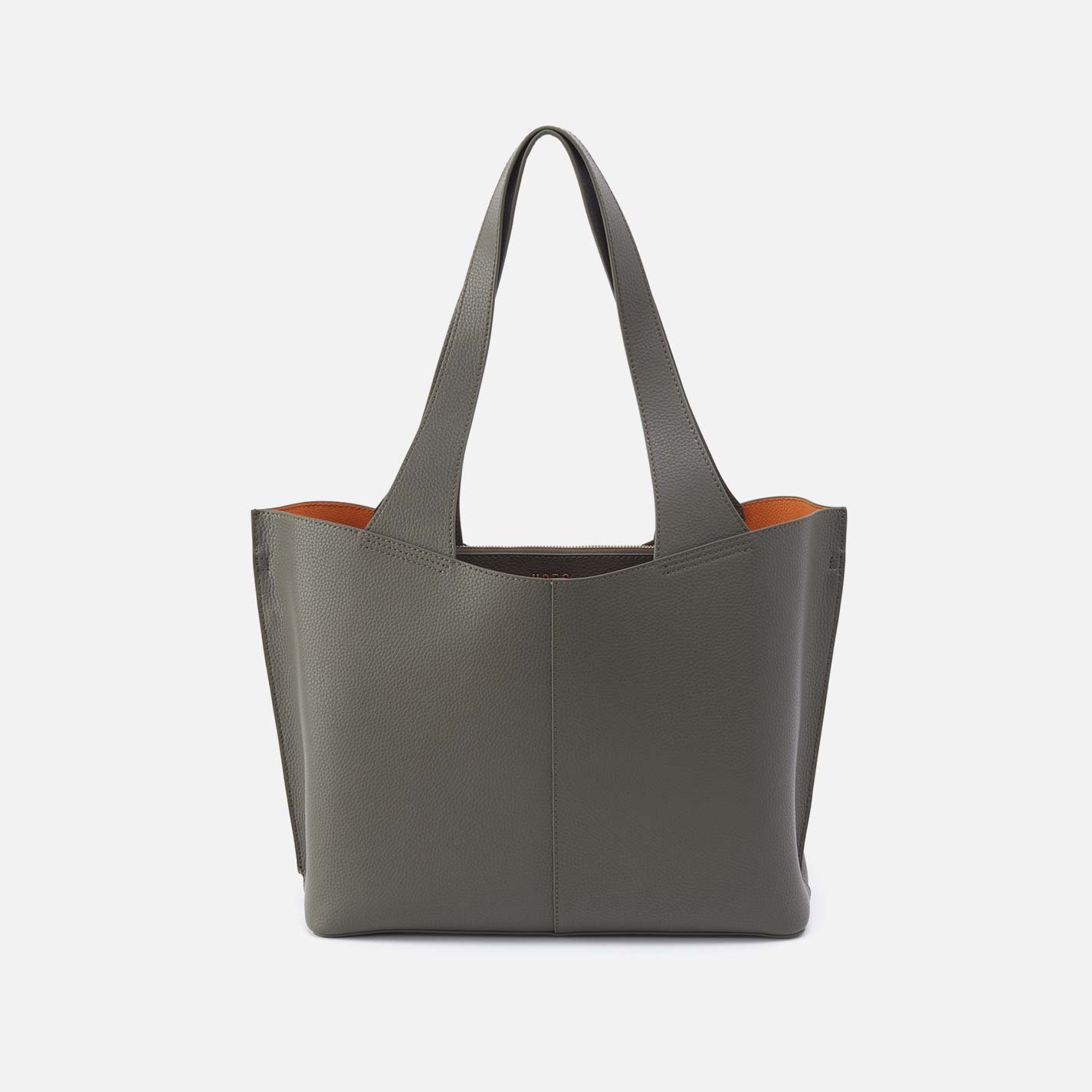 Vida Tote in Micro Pebbled Leather – Desert Palm