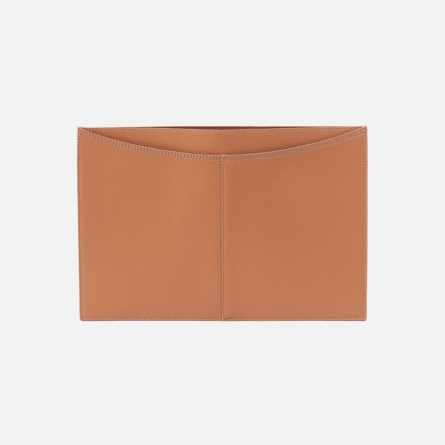 Vida Laptop Sleeve in Micro Pebbled Leather – Biscuit