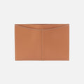 Vida Laptop Sleeve in Micro Pebbled Leather – Biscuit