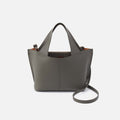 Vida Small Tote in Micro Pebbled Leather – Desert Palm