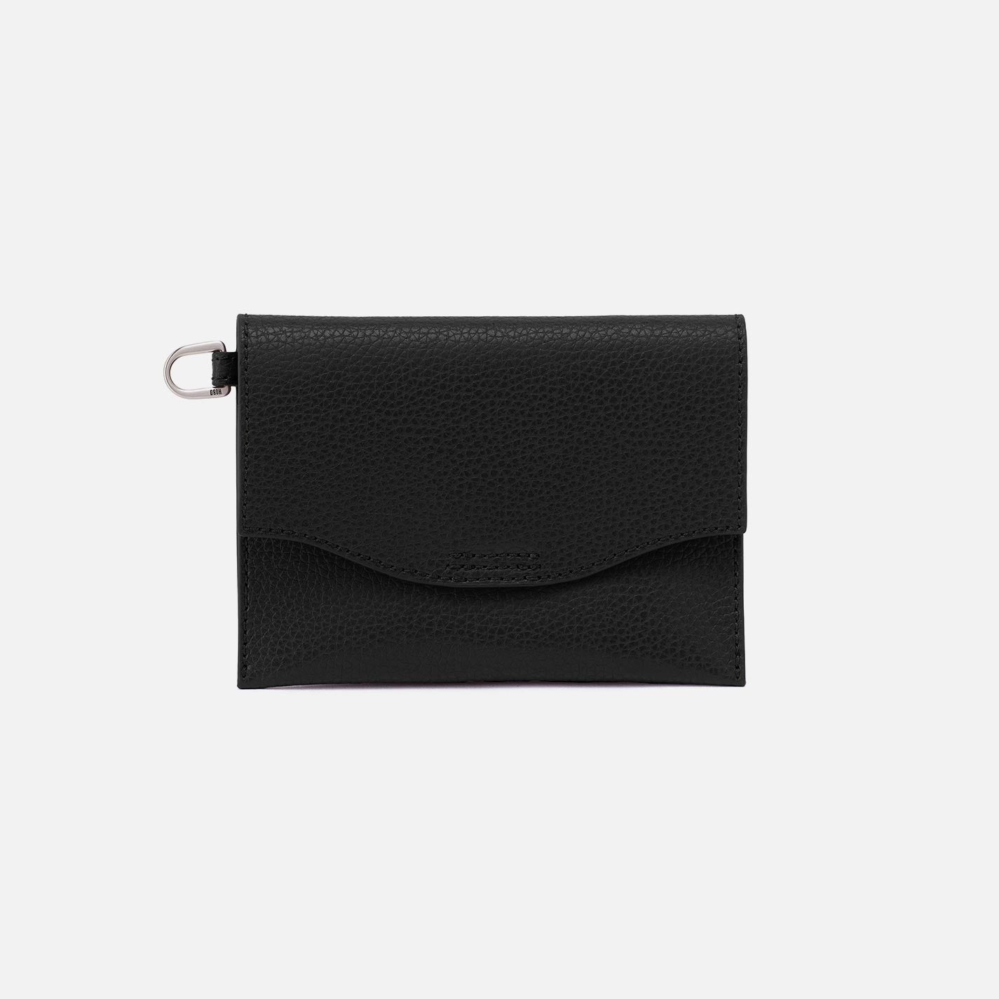 Vida Passport In Micro Pebbled Leather – Black
