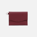 Vida Passport In Micro Pebbled Leather – Port