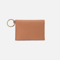 Vida Card Case in Micro Pebbled Leather – Biscuit