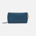 Spark Double Eyeglass Case in Pebbled Leather – Peacock Feather