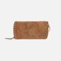 Spark Double Eyeglass Case In Buffed Leather – Whiskey