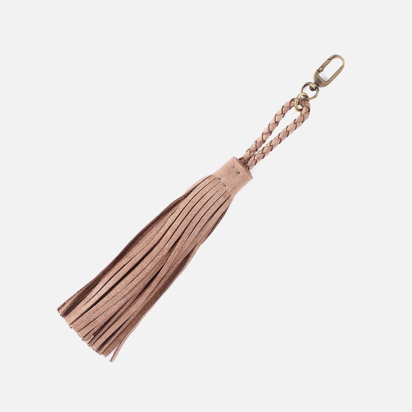 Ziggy Tassel Swag in Buffed Leather – Hazel