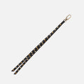 Eddie Leather Charm in Pebbled Leather – Black