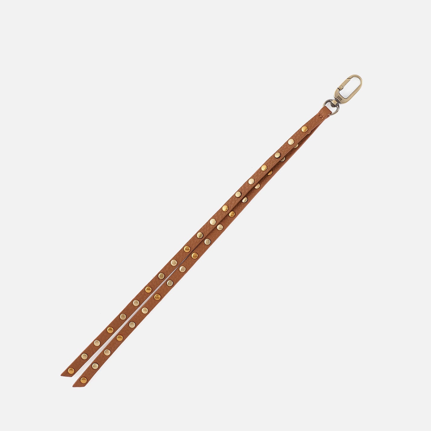 Eddie Leather Charm in Pebbled Leather – Warm Honey