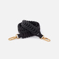 Leather Link Strap in Pebbled Leather – Black