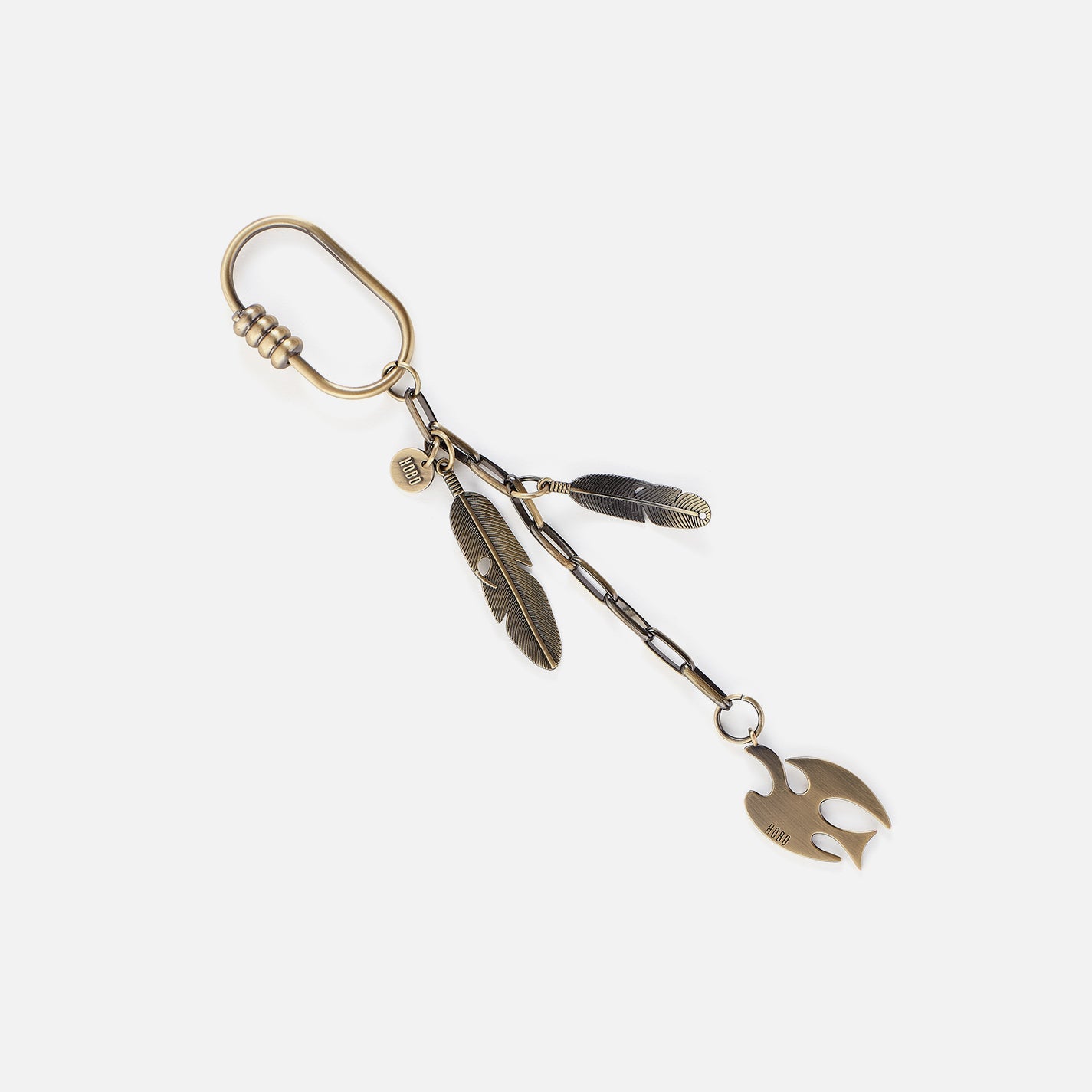 Dove Love Keyring – Gold