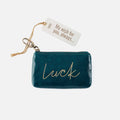 Sentiment Pouch in Polished Leather – Wild Bluegrass