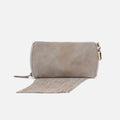 Spark Double Eyeglass Case in Nubuck Leather – Golden Granite