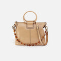 Sheila Medium Satchel in Polished Leather – Desert Sand