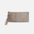 Vida Wristlet in Nubuck Leather – Golden Granite